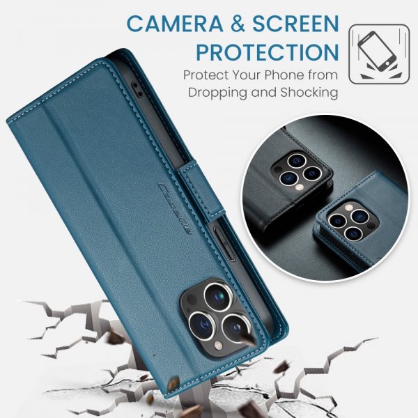 CaseMe iPhone 16 Pro Max Fodral 023 Series Blå