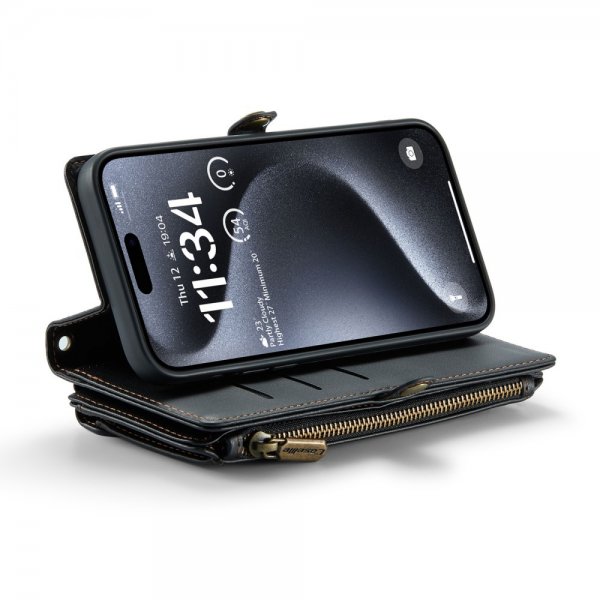 CaseMe iPhone 16 Pro Max Fodral C36 Series Svart