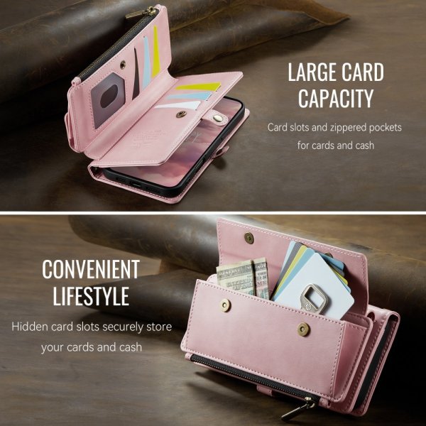 CaseMe iPhone 16 Pro Max Fodral C39 Series Rosa