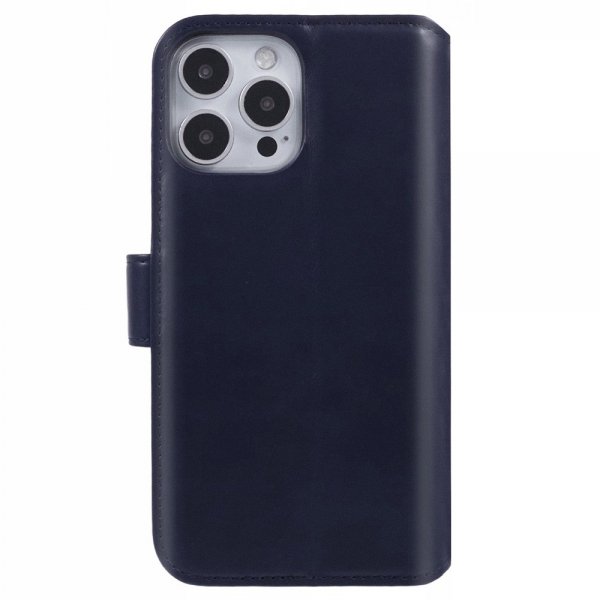 Nordic Covers iPhone 16 Pro Max Fodral Essential Leather Heron Blue