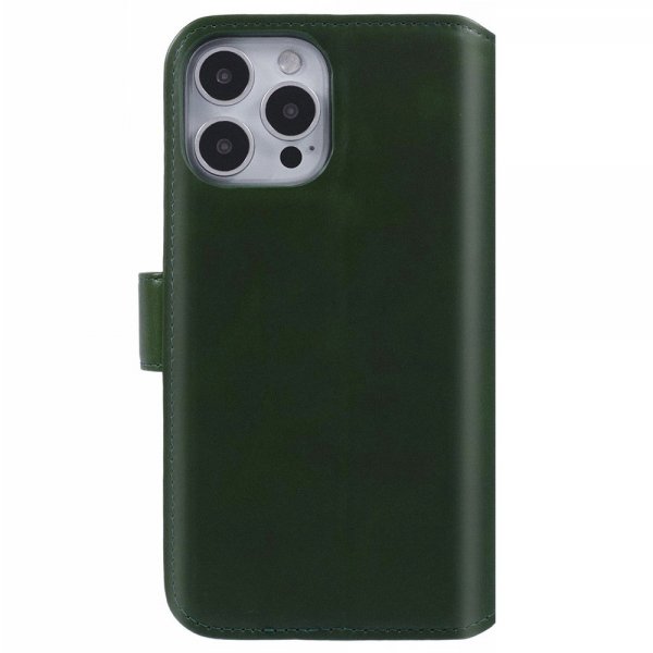 Nordic Covers iPhone 16 Pro Max Fodral Essential Leather Juniper Green