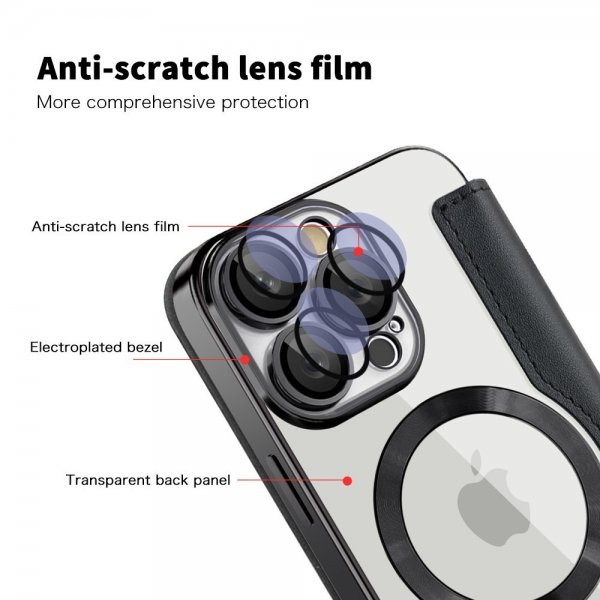 iPhone 16 Pro Max Fodral MagSafe Svart