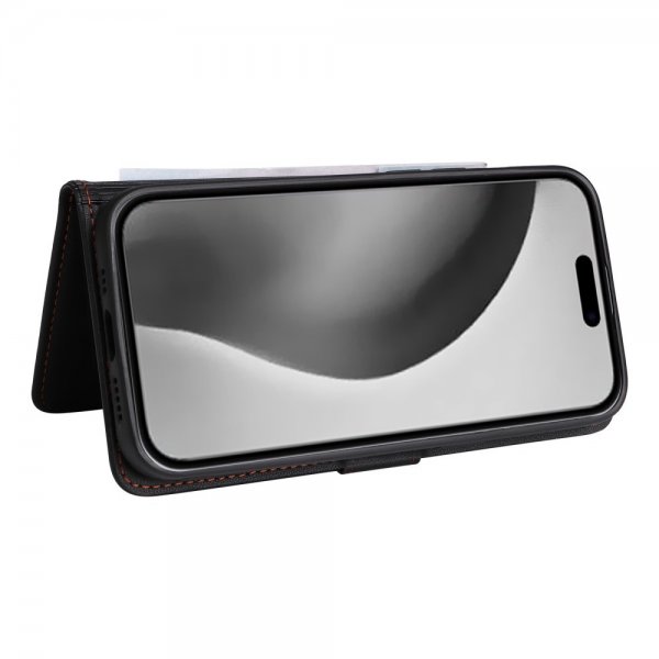 Betopnice iPhone 16 Pro Max Fodral med Löstagbart Skal 005 Svart