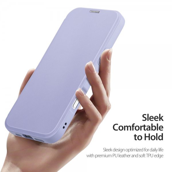 Dux Ducis iPhone 16 Pro Max Fodral Skin X Pro Series MagSafe Lila
