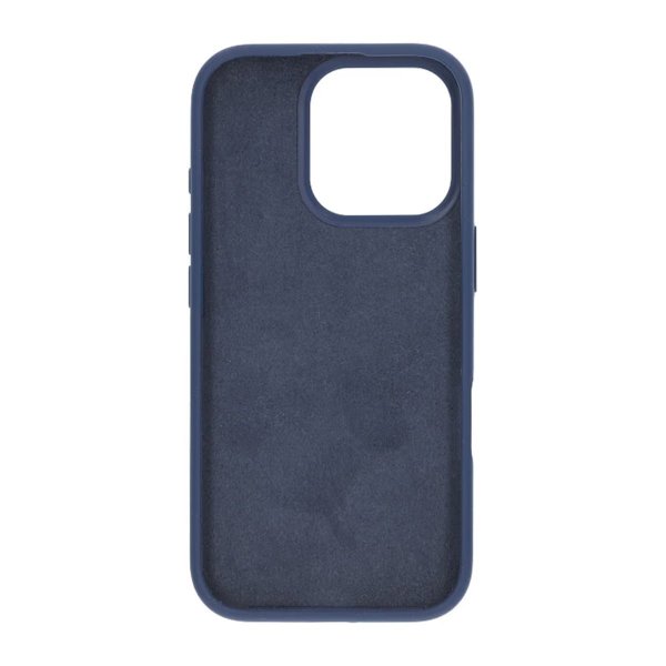Rvelon iPhone 16 Pro Max Skal Silikon Blå