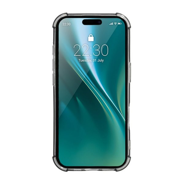 iPhone 16 Pro Max Skal Korthållare Stöttåligt Svart