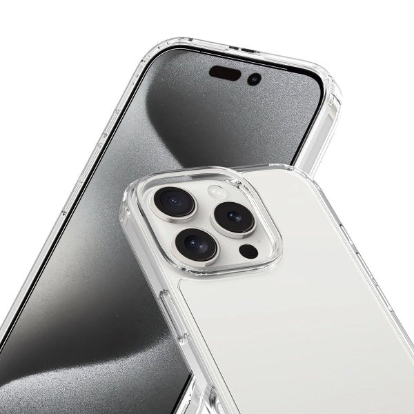 Rvelon iPhone 16 Pro Max Skal Silikon Transparent