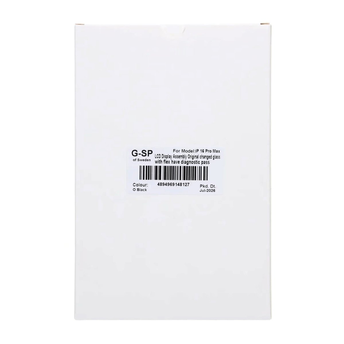 iPhone 16 Pro Max OLED Skärm Original Assembly - Diagnostik Pass