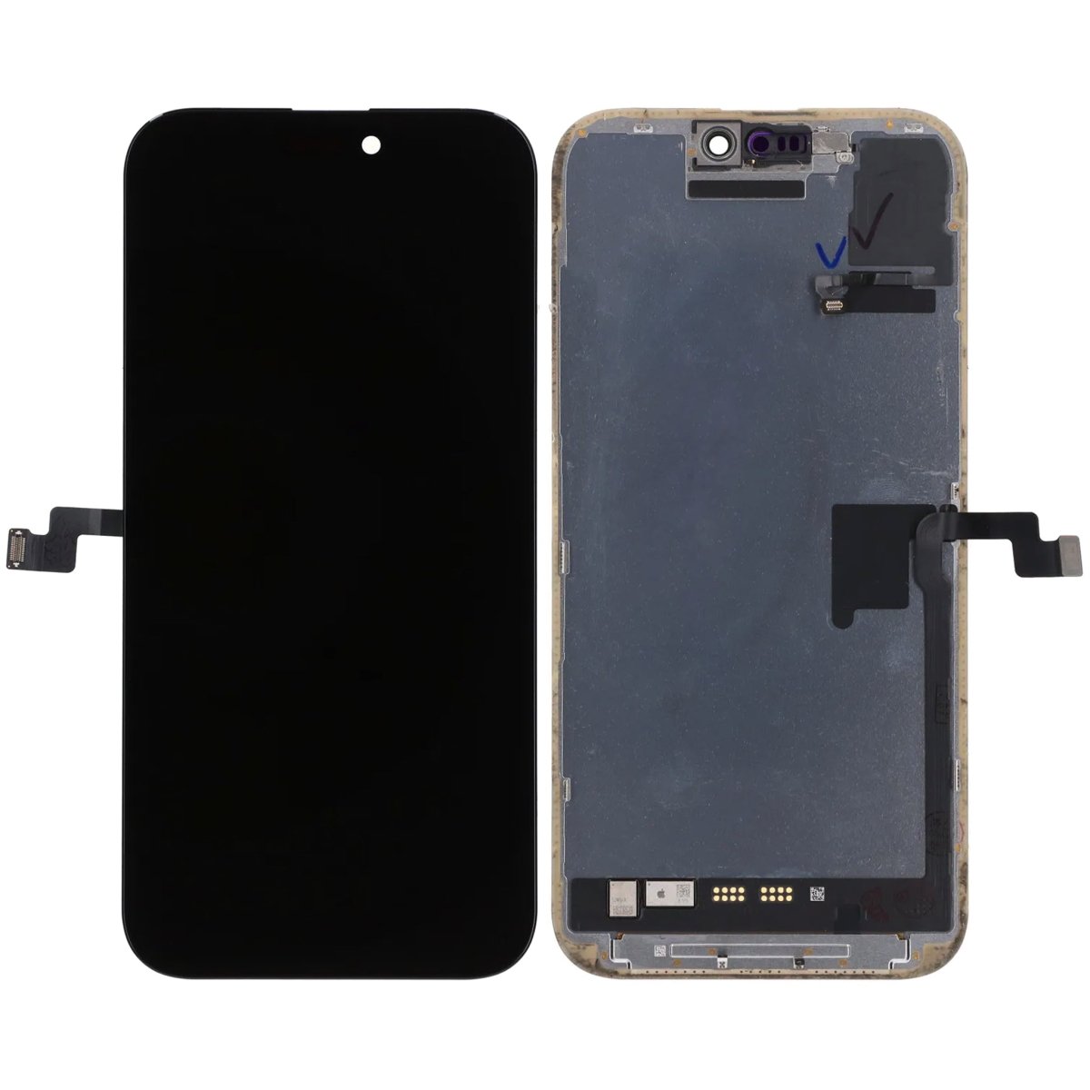 iPhone 16 Pro Max OLED Skärm Original Assembly - Diagnostik Pass