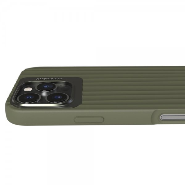 Nudient iPhone 16 Pro Max Skal Bold MagSafe Olive Green