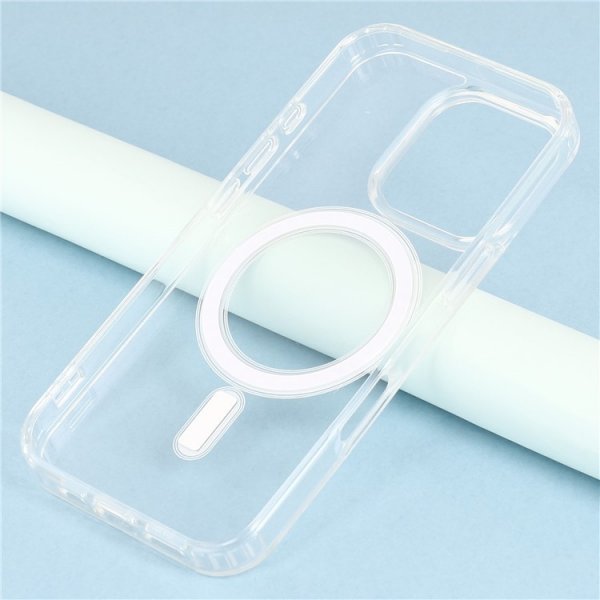 Nordic Covers iPhone 16 Pro Max Skal Feather Series MagSafe Transparent