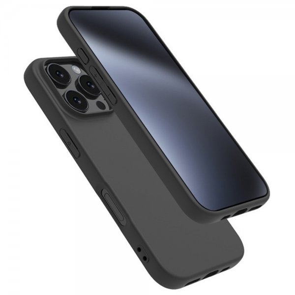 Nordic Covers iPhone 16 Pro Max Skal Feather Series Raven Black