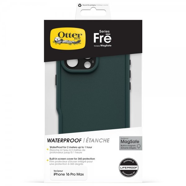 Otterbox iPhone 16 Pro Max Skal Fre MagSafe Sagebrush