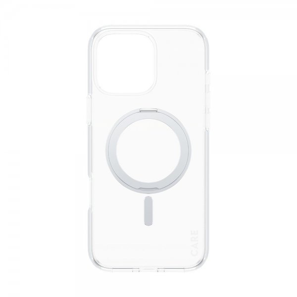 CARE by PanzerGlass iPhone 16 Pro Max Skal Kickstand MagSafe Silver