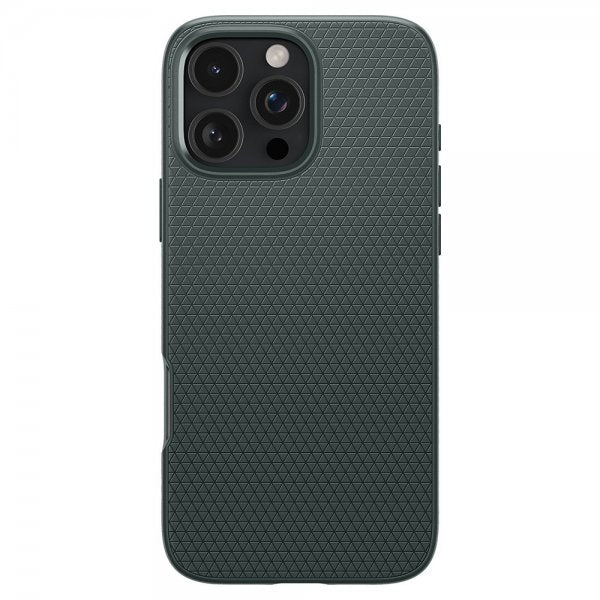 Spigen iPhone 16 Pro Max Skal Liquid Air Abyss Green
