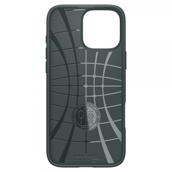 Spigen iPhone 16 Pro Max Skal Liquid Air Abyss Green