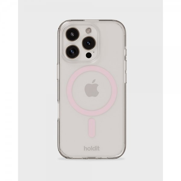 holdit iPhone 16 Pro Max Skal MagSafe Case Rosa