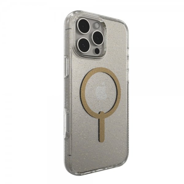 ZAGG iPhone 16 Pro Max Skal Milan Snap Gold Glitter