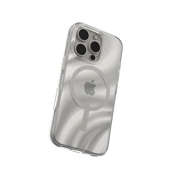 ZAGG iPhone 16 Pro Max Skal Milan Snap Swirl Glitter