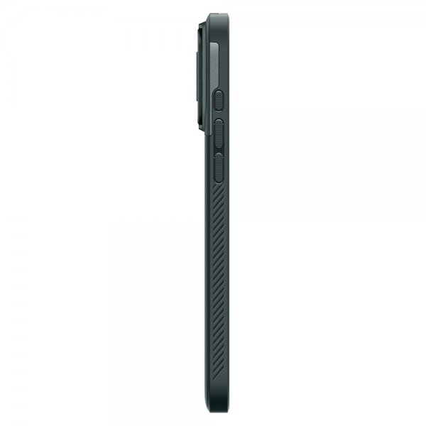 Spigen iPhone 16 Pro Max Skal Optik Armor MagFit Abyss Green