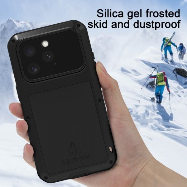 Love Mei iPhone 16 Pro Max Skal Powerful Case