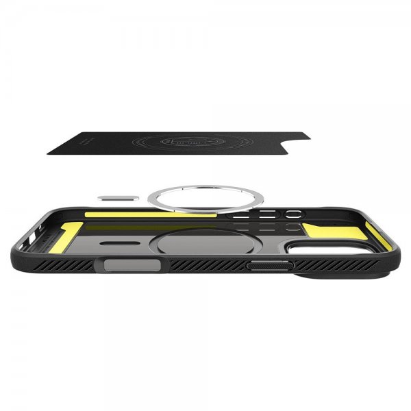 Spigen iPhone 16 Pro Max Skal Rugged Armor MagFit Matte Black
