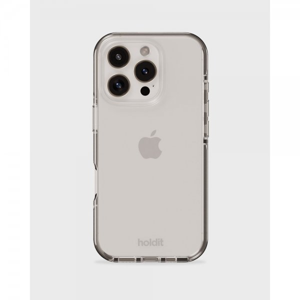 holdit iPhone 16 Pro Max Skal Seethru Vit