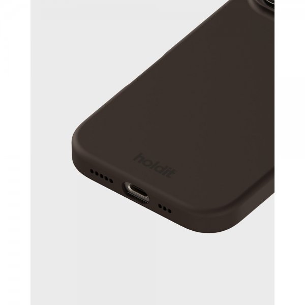 holdit iPhone 16 Pro Max Skal Silikon Chocolate
