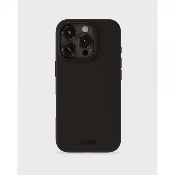 holdit iPhone 16 Pro Max Skal Silikon Svart