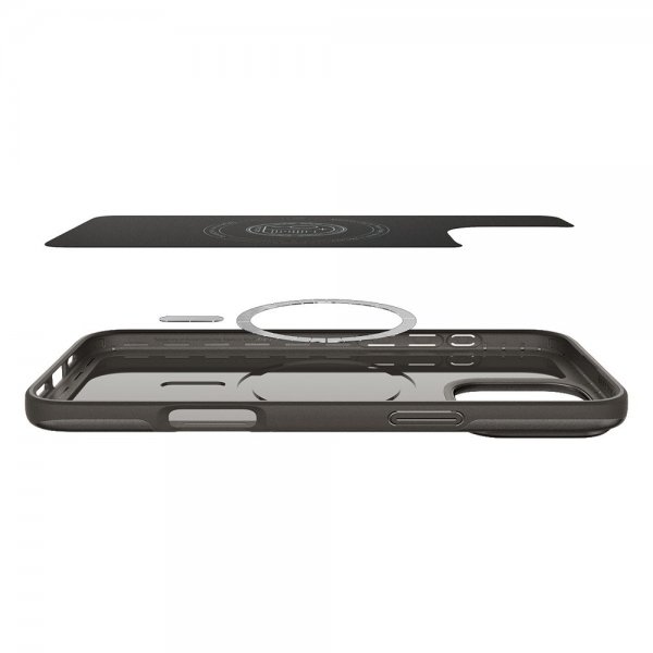 Spigen iPhone 16 Pro Max Skal Thin Fit MagFit Gunmetal