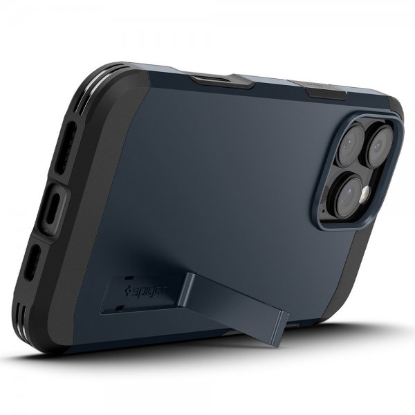 Spigen iPhone 16 Pro Max Skal Tough Armor T MagFit Metal Slate