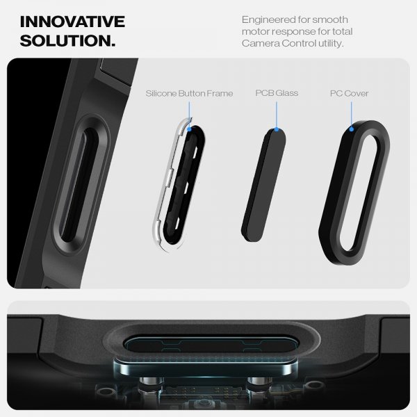 Spigen iPhone 16 Pro Max Skal Tough Armor T MagFit Svart
