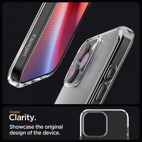 Spigen iPhone 16 Pro Max Skal Ultra Hybrid Frost Clear