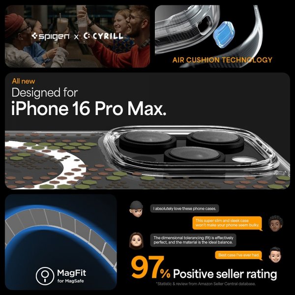 Spigen iPhone 16 Pro Max Skal Ultra Hybrid MagFit Digital Camo