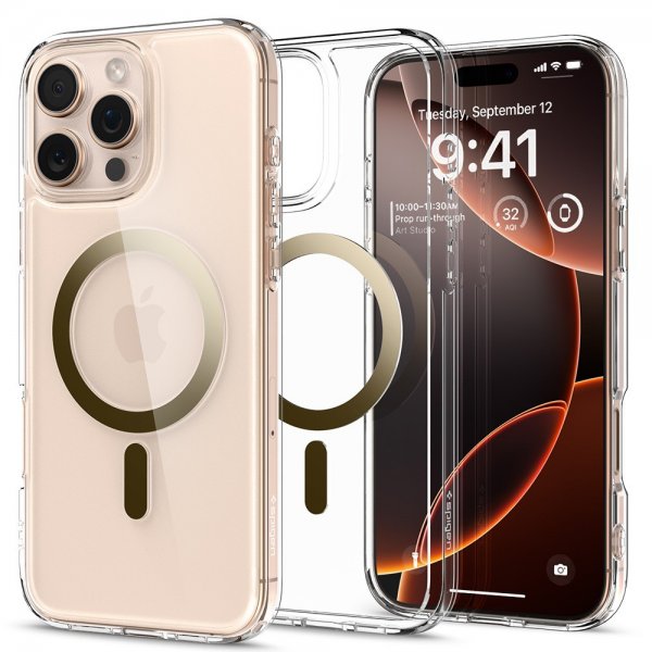 Spigen iPhone 16 Pro Max Skal Ultra Hybrid MagFit Guld