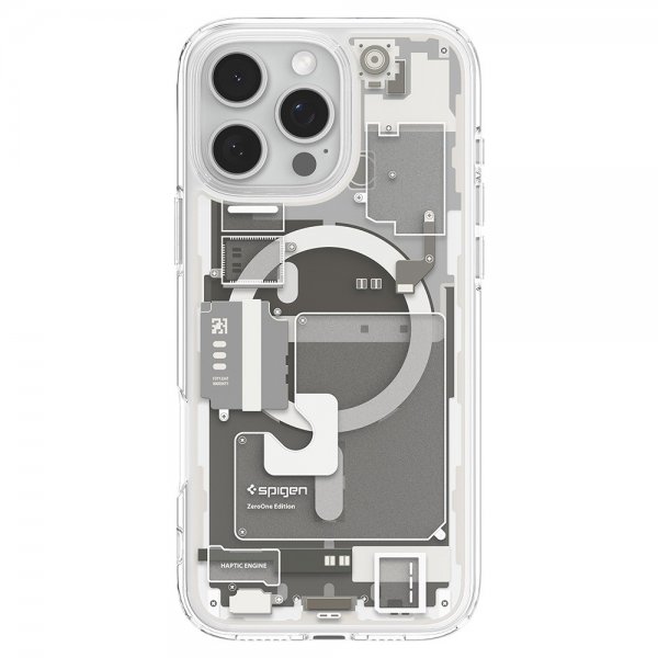 Spigen iPhone 16 Pro Max Skal Ultra Hybrid Zero One MagFit Natural Titanium