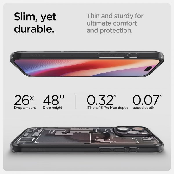 Spigen iPhone 16 Pro Max Skal Ultra Hybrid Zero One MagFit Svart