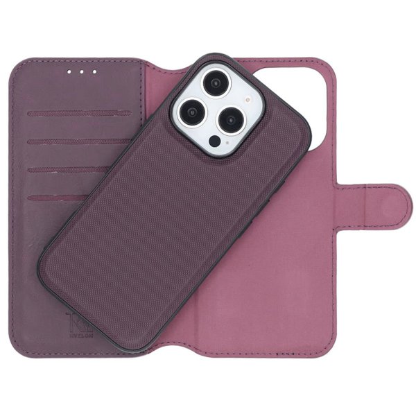 Rvelon iPhone 16 Pro Fodral Magnetiskt Avtagbart Skal Lila