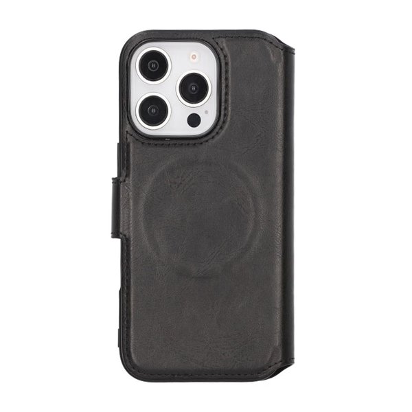 Rvelon iPhone 16 Pro Fodral 4 Kortfack MagSafe Svart