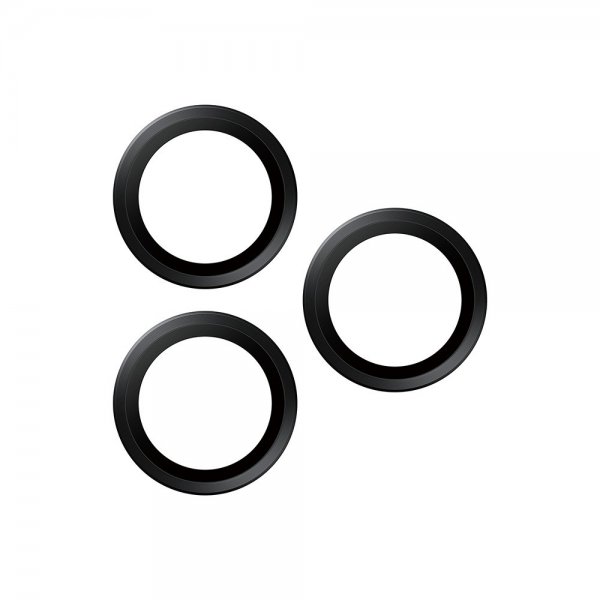 PanzerGlass iPhone 16 Pro/Pro Max/17 Pro/Pro Max Kameraskydd Hoops Svart