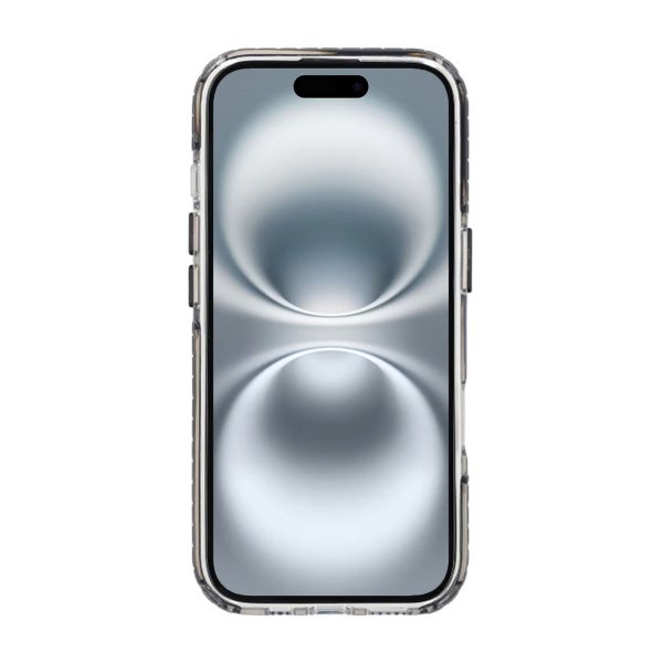 Rvelon iPhone 16 Pro Skal TPU MagSafe Svart/Transparent