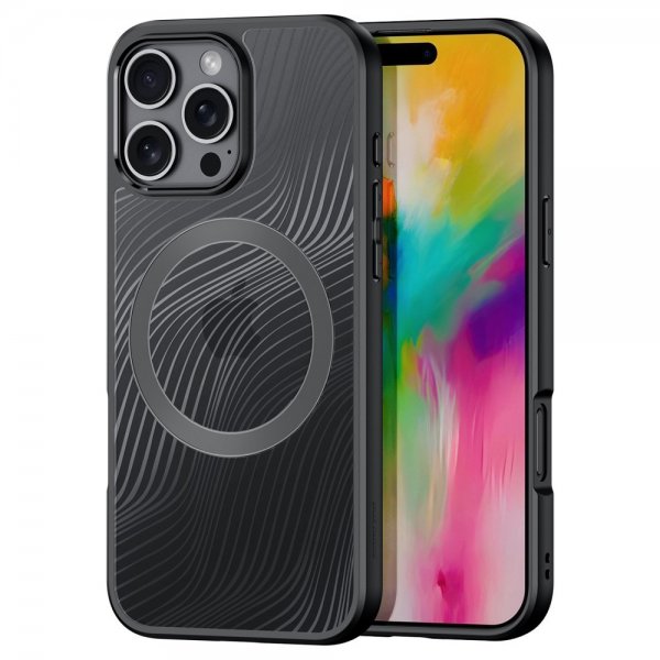 Dux Ducis iPhone 16 Pro Skal Aimo Series MagSafe Svart