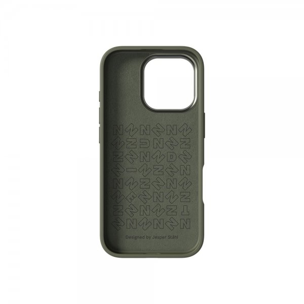 Nudient iPhone 16 Pro Skal Bold MagSafe Olive Green