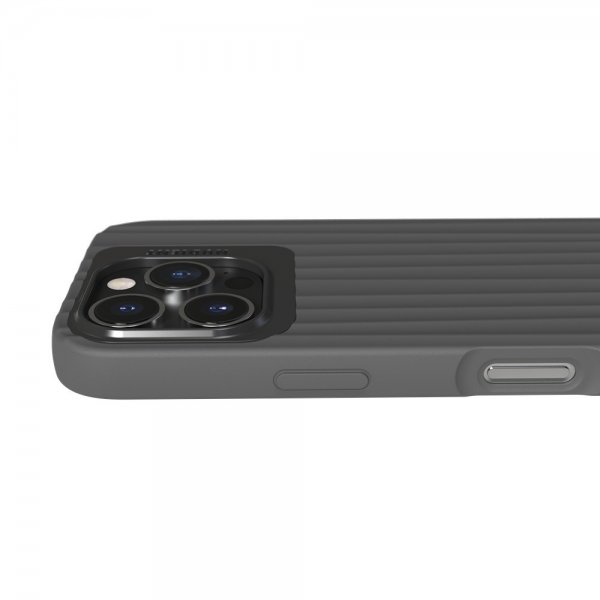 Nudient iPhone 16 Pro Skal Bold MagSafe Storm Black