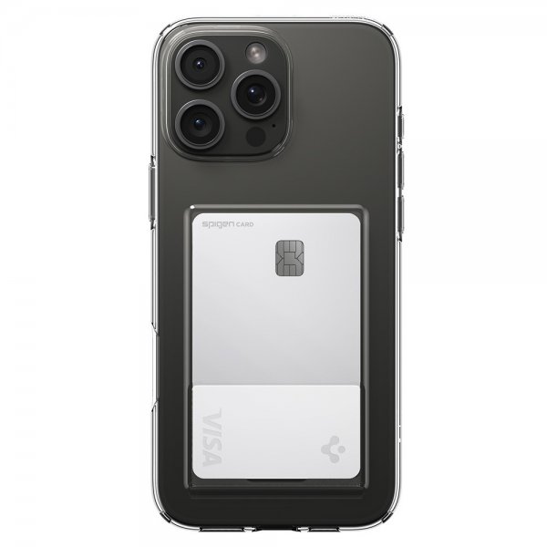 Spigen iPhone 16 Pro Skal Crystal Slot Crystal Clear
