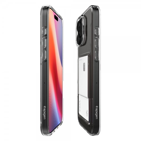 Spigen iPhone 16 Pro Skal Crystal Slot Crystal Clear