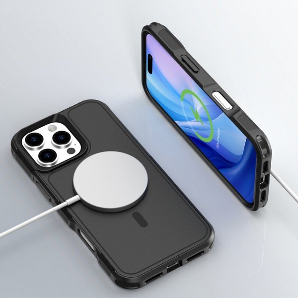 4smarts iPhone 16 Pro Skal Defend Case Ultimag Svart