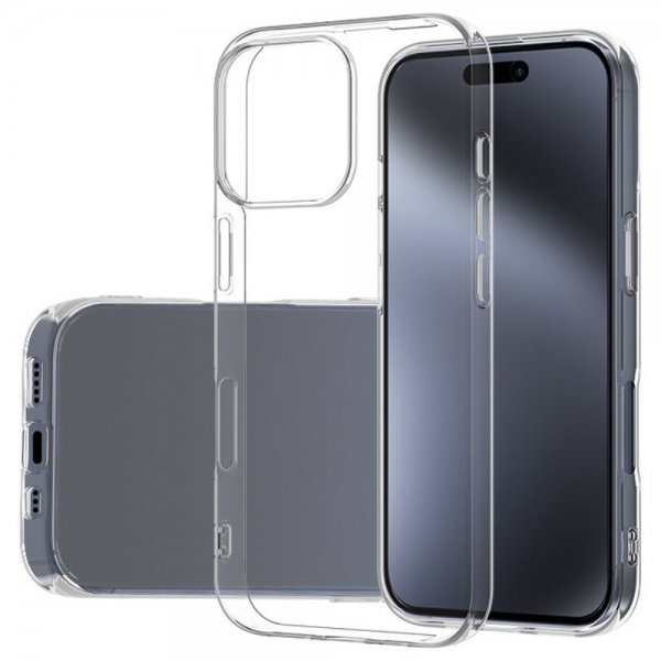 Nordic Covers iPhone 16 Pro Skal Feather Series Transparent