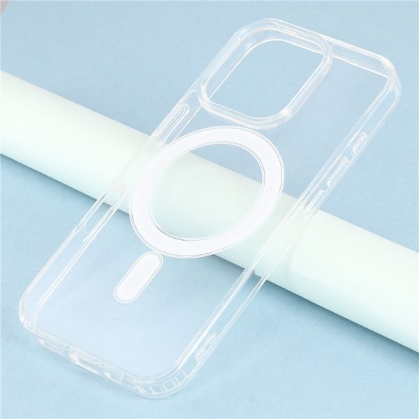 Nordic Covers iPhone 16 Pro Skal Feather Series MagSafe Transparent