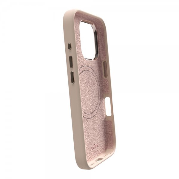 Puro iPhone 16 Pro Skal ICON Mag Pro Beige